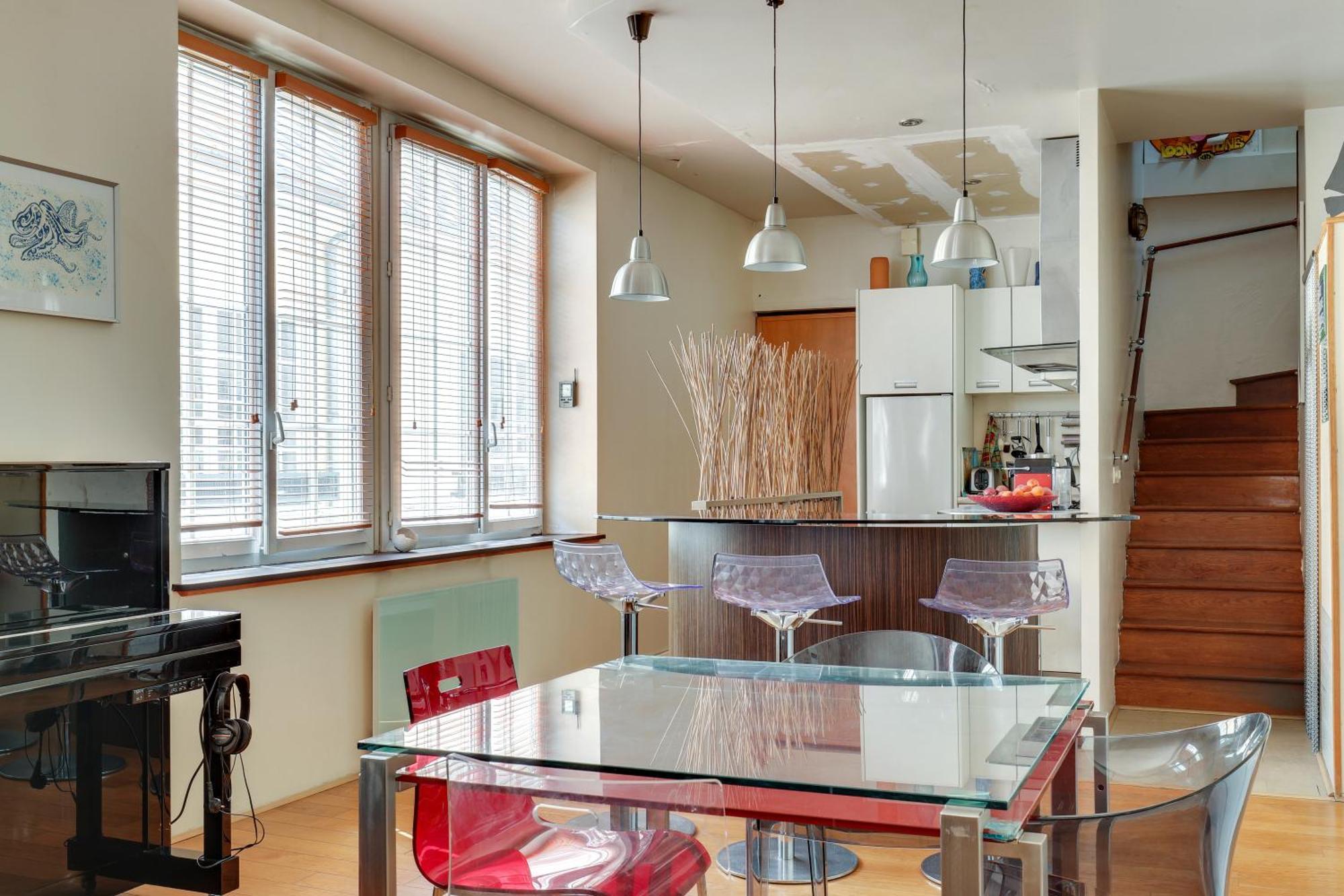 Duplex Calme Et Lumineux Au Coeur De Bastille Paris Eksteriør bilde