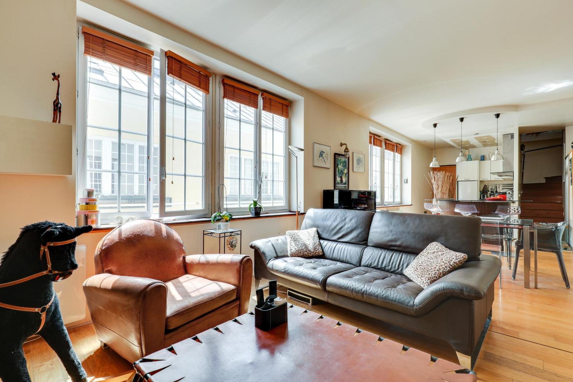 Duplex Calme Et Lumineux Au Coeur De Bastille Paris Eksteriør bilde